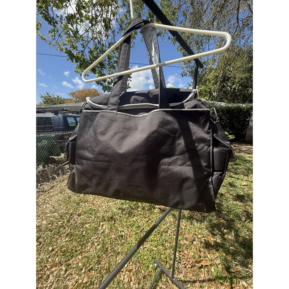 JUJUBE BE PREPARED LARGE BLACK DIAPER BAG NWOT